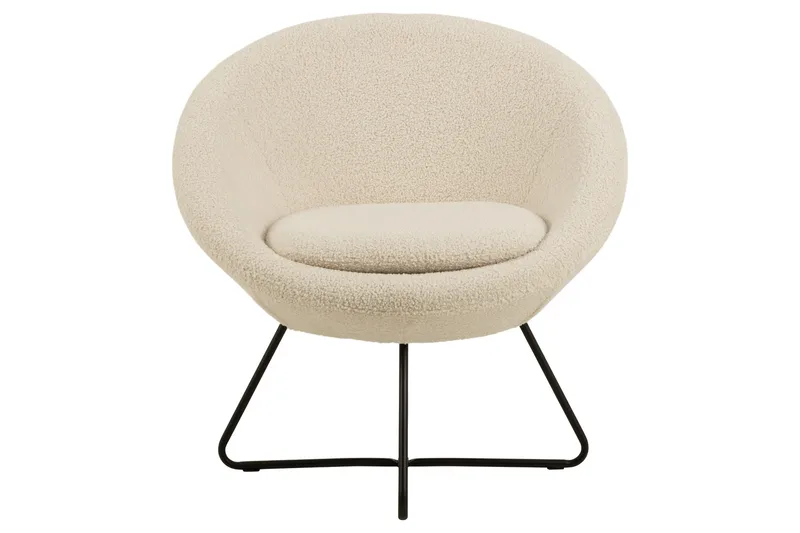 Lepotuoli Viande - Beige - Huonekalut - Tuoli & nojatuoli - Nojatuoli & lepotuoli