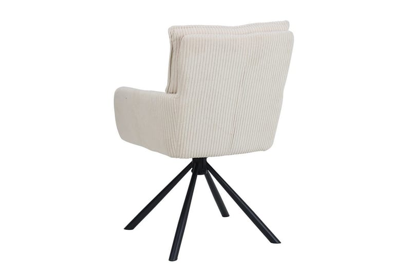 Les Käsinojatuoli - Valkoinen - Huonekalut - Tuoli & nojatuoli - Ruokapöydän tuolit