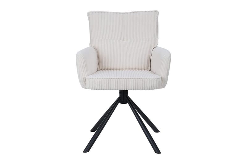 Les Käsinojatuoli - Valkoinen - Huonekalut - Tuoli & nojatuoli - Ruokapöydän tuolit