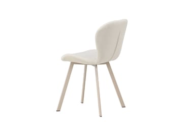 Lilja ruokatuoli kangasta metallijaloilla - Beige - Huonekalut - Tuoli & nojatuoli - Ruokapöydän tuolit