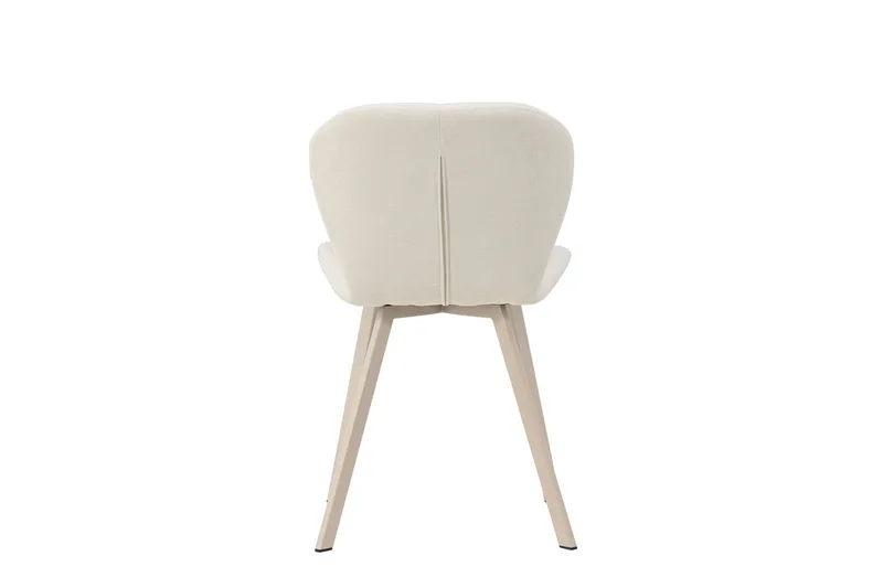 Lilja ruokatuoli kangasta metallijaloilla - Beige - Huonekalut - Tuoli & nojatuoli - Ruokapöydän tuolit