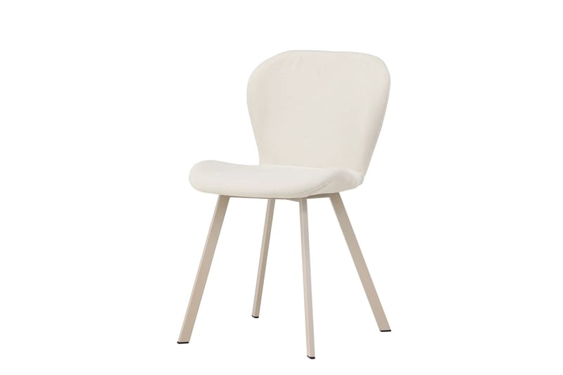 Lilja ruokatuoli kangasta metallijaloilla - Beige - Huonekalut - Tuoli & nojatuoli - Ruokapöydän tuolit