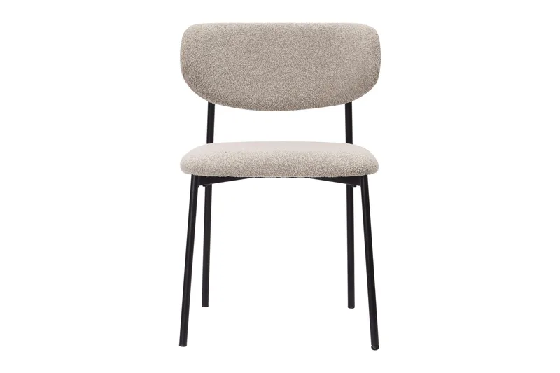 Lucy Ruokatuoli, Greige buklee / Metallijalat musta