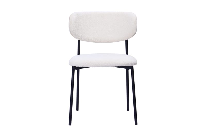 Lucy Ruokatuoli, Valkoinen buklee / Metallijalat musta