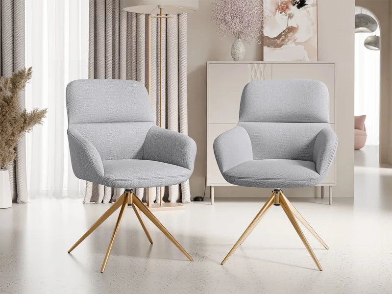 Lyrin Työtuoli 2-pakkaus - Harmaa - Huonekalut - Tuoli & nojatuoli - Työtuolit