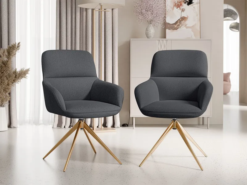 Lyrin Työtuoli 2-pakkaus - Beige - Huonekalut - Tuoli & nojatuoli - Työtuolit