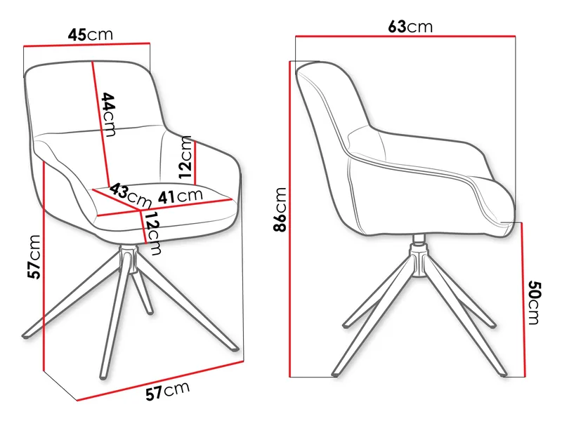 Lyrin Työtuoli 2-pakkaus - Beige - Huonekalut - Tuoli & nojatuoli - Työtuolit