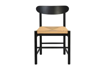 Malte-puinen ruokapöydän tuoli - Musta - Huonekalut - Tuoli & nojatuoli - Ruokapöydän tuolit