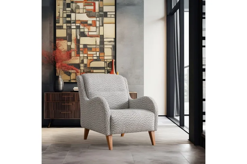 Mami Öronlappsfåtölj - Kerma/Sininen - Huonekalut - Tuoli & nojatuoli - Nojatuoli & lepotuoli