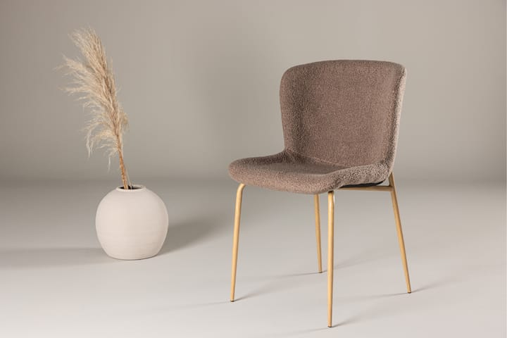 Manjetor Ruokatuoli Ruskea - Venture Home - Ruokapöydän tuolit