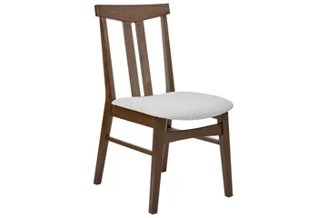 Matsalsstol Beliani Avalon set om 2 Ljus Trä-Beige Light grey - Huonekalut - Tuoli & nojatuoli - Ruokapöydän tuolit
