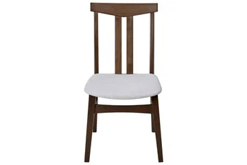 Matsalsstol Beliani Avalon set om 2 Ljus Trä-Beige Light grey - Huonekalut - Tuoli & nojatuoli - Ruokapöydän tuolit