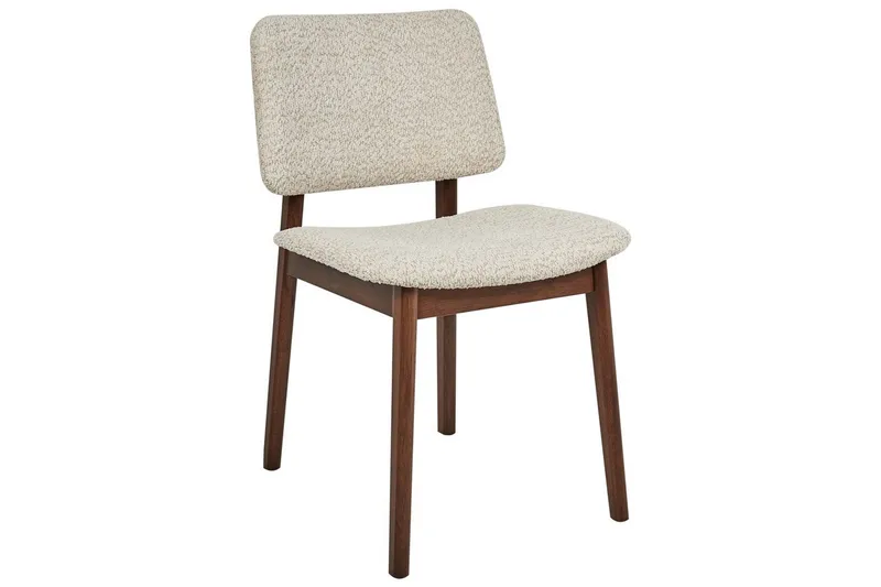 Matsalsstol Beliani Blane set om 2 Ljus Trä-Beige Light wood - Huonekalut - Tuoli & nojatuoli - Ruokapöydän tuolit