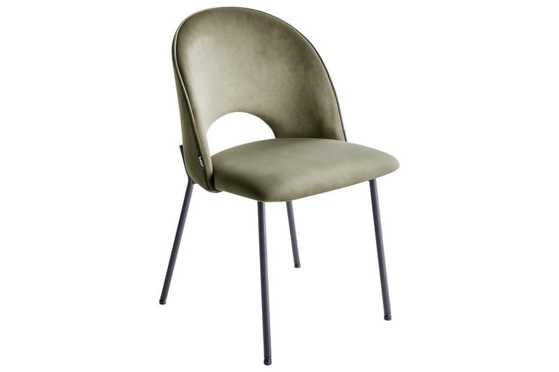 Matsalsstol Beliani Covelo set om 2 Dark green - Huonekalut - Tuoli & nojatuoli - Ruokapöydän tuolit