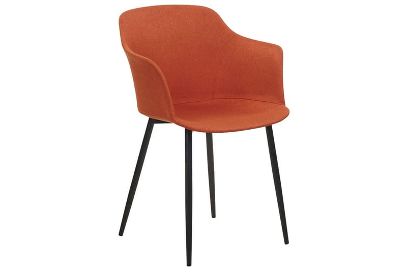 Matsalsstol Beliani Elim set om 2 Orange - Huonekalut - Tuoli & nojatuoli - Ruokapöydän tuolit