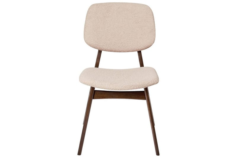 Matsalsstol Beliani Ella set om 2 Ljus Trä-Beige NO_BRAND Ljusbeige - Huonekalut - Tuoli & nojatuoli - Ruokapöydän tuolit