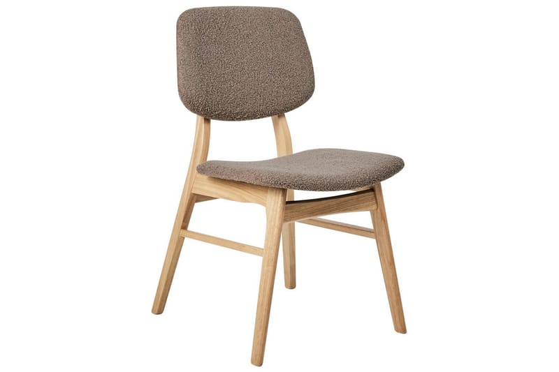 Matsalsstol Beliani Ella set om 2 Ljus Trä-Beige NO_BRAND Taupe VALUE_MISSING_18306 - Huonekalut - Tuoli & nojatuoli - Ruokapöydän tuolit