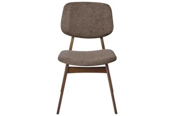 Matsalsstol Beliani Ella set om 2 Ljus Trä-Beige Taupe VALUE_MISSING_18305 - Huonekalut - Tuoli & nojatuoli - Ruokapöydän tuolit