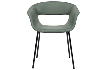 Matsalsstol Beliani Elma set om 2 Blå-Svart Dark green - Huonekalut - Tuoli & nojatuoli - Ruokapöydän tuolit
