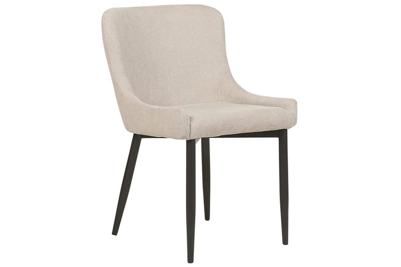 Matsalsstol Beliani Everly Ljusbeige - Huonekalut - Tuoli & nojatuoli - Ruokapöydän tuolit