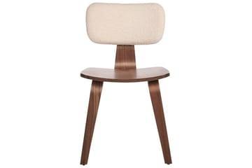 Matsalsstol Beliani Lucinda set om 2 Beige-Ljust Trä Ljusbeige VALUE_MISSING_2 - Huonekalut - Tuoli & nojatuoli - Ruokapöydän tuolit