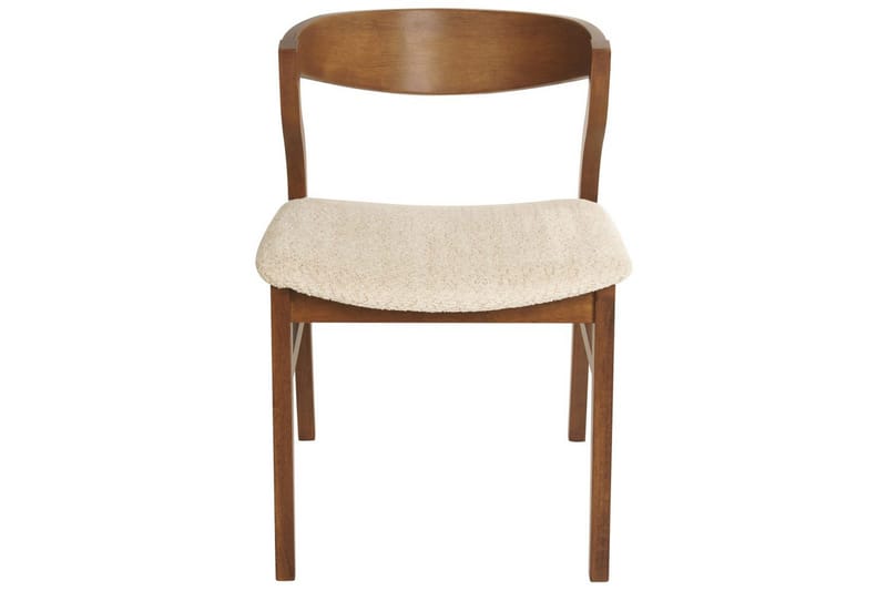 Matsalsstol Beliani Maroa set om 2 NO_BRAND Ljusbeige - Huonekalut - Tuoli & nojatuoli - Ruokapöydän tuolit