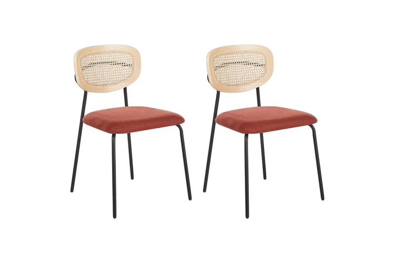 Matsalsstol Beliani Mayetta set om 2 Natural, undefined