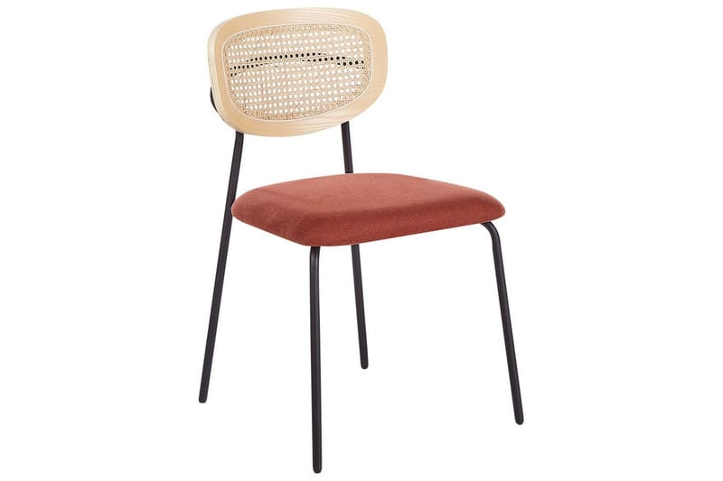 Matsalsstol Beliani Mayetta set om 2 Natural - Huonekalut - Tuoli & nojatuoli - Ruokapöydän tuolit