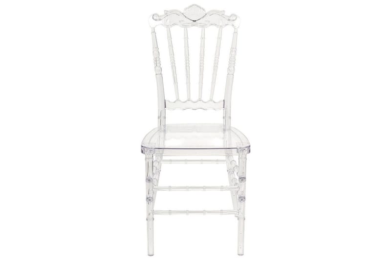 Matsalsstol Beliani Mendon set om 2 Transparent - Huonekalut - Tuoli & nojatuoli - Ruokapöydän tuolit