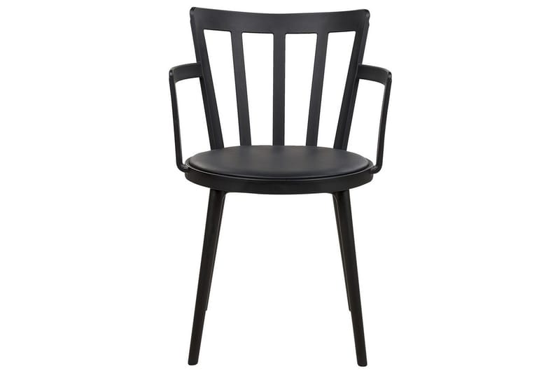 Matsalsstol Beliani Morill set om 4 Black - Huonekalut - Tuoli & nojatuoli - Ruokapöydän tuolit