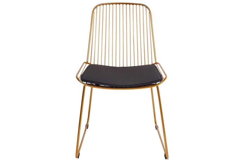 Matsalsstol Beliani Pensacola set om 2 GOLD - Huonekalut - Tuoli & nojatuoli - Ruokapöydän tuolit