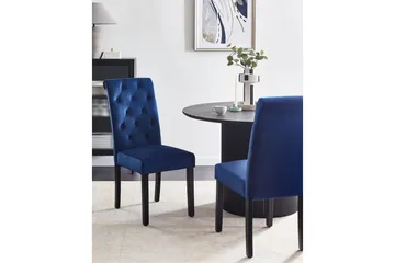 Matstol utan armstöd Dark blue - Huonekalut - Tuoli & nojatuoli - Ruokapöydän tuolit