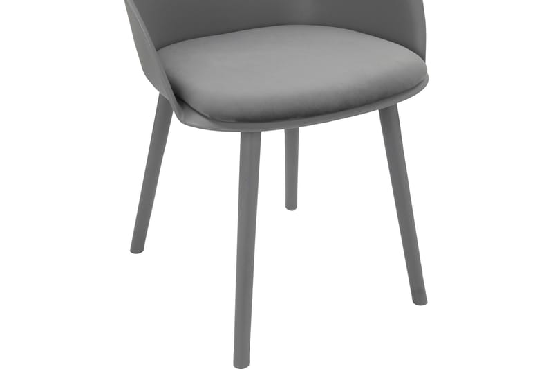 Käsinojallinen tuoli Kaella - Antrasiitti - Huonekalut - Tuoli & nojatuoli - Meikkituoli