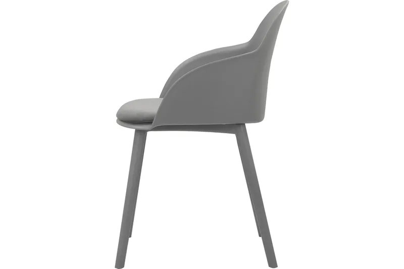 Käsinojallinen tuoli Kaella - Antrasiitti - Huonekalut - Tuoli & nojatuoli - Meikkituoli