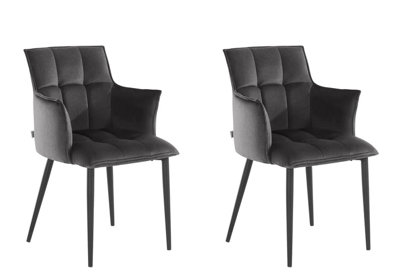 Käsinojallinen tuoli Michikka - Antrasiitti - Huonekalut - Tuoli & nojatuoli - Meikkituoli