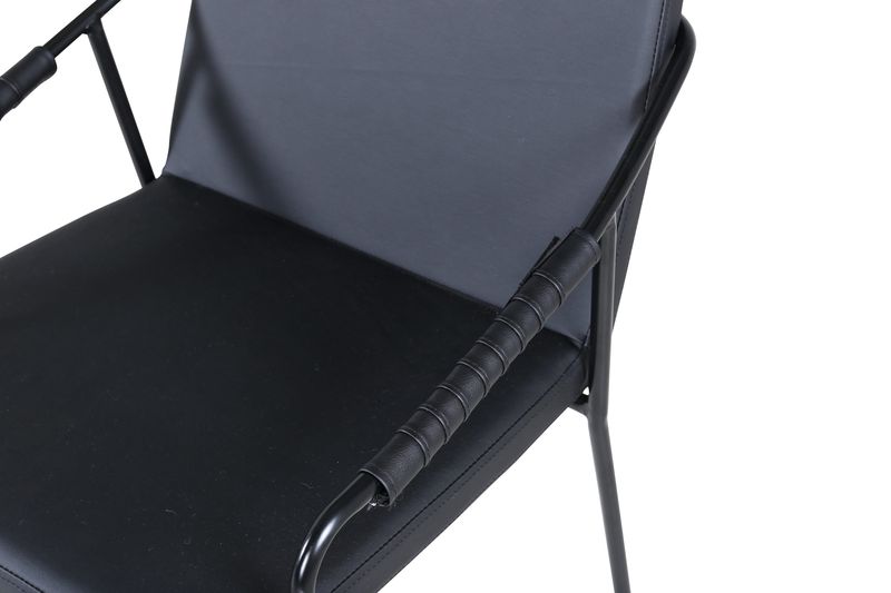 Käsinojalliset tuolit Venture Home Tvist-baarituoli Musta - Huonekalut - Tuoli & nojatuoli - Meikkituoli