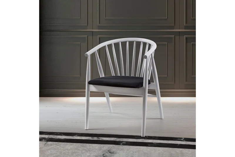 Käsinojatuoli Albero - Valkoinen - Huonekalut - Tuoli & nojatuoli - Meikkituoli