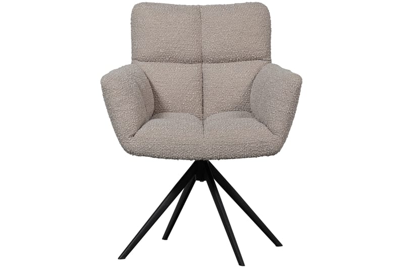 Käsinojatuoli Lamour - Hiekka - Huonekalut - Tuoli & nojatuoli - Meikkituoli