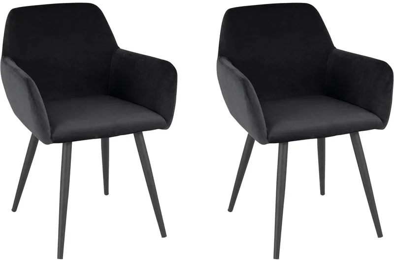 Nojatuoli Liah, Musta