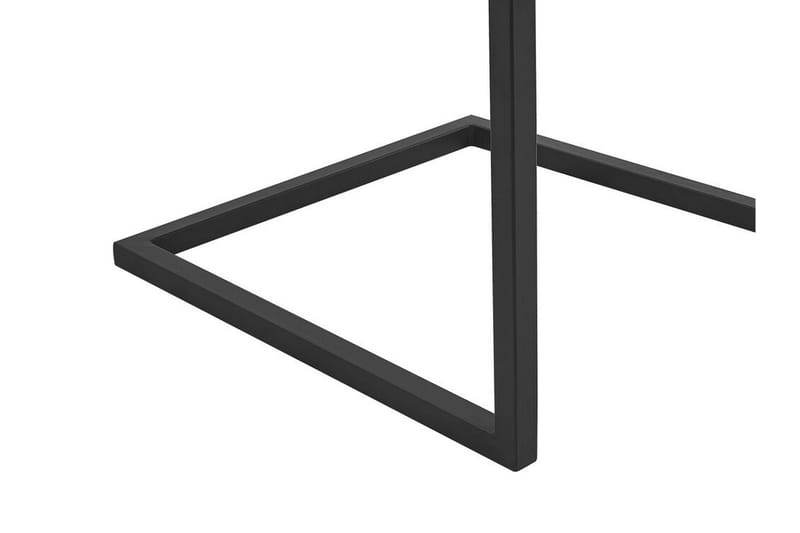 Ruokatuoli Ludville 2-pak - Keinonahka / Musta - Huonekalut - Tuoli & nojatuoli - Meikkituoli