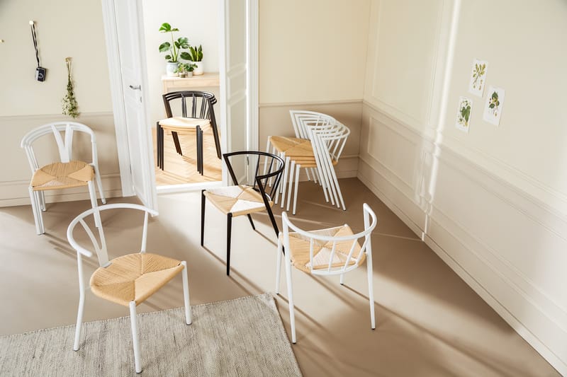 Ruokatuoli Winston - Valkoinen - Huonekalut - Tuoli & nojatuoli - Meikkituoli