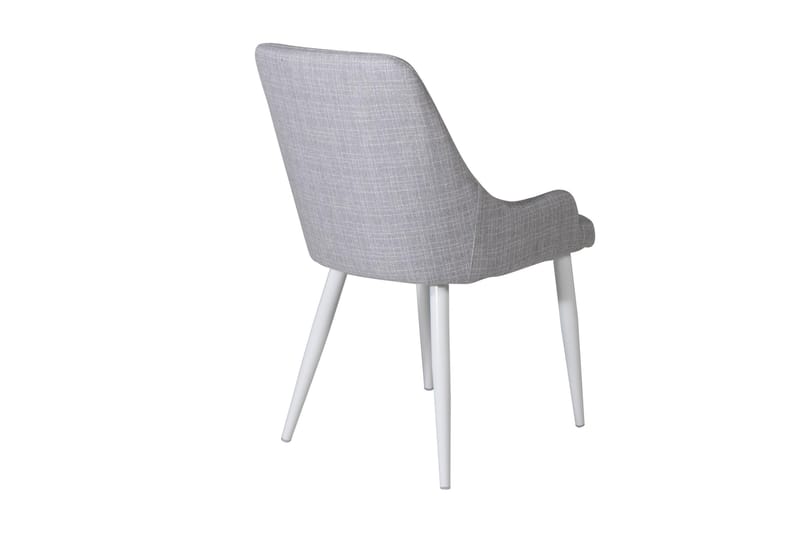 Ruokatuoli Plaza - Harmaa/Valkoinen - Huonekalut - Tuoli & nojatuoli - Meikkituoli