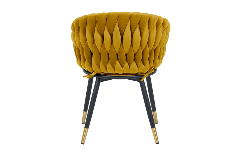 Tuoli Flora Kullankeltainen - Huonekalut - Tuoli & nojatuoli - Meikkituoli