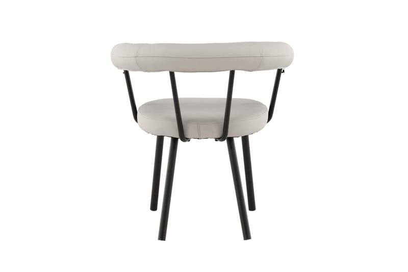 Tuoli Västerås x Josefin Lustig Luonnon - Offwhite/Musta - Huonekalut - Tuoli & nojatuoli - Meikkituoli
