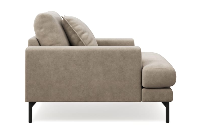 Menard Premium -nojatuoli kankaasta - Ruskea - Huonekalut - Tuoli & nojatuoli - Nojatuoli & lepotuoli