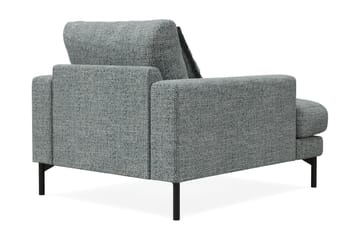 Menard Premium nojatuoli chenillestä - Harmaa/sininen - Huonekalut - Tuoli & nojatuoli - Nojatuoli & lepotuoli