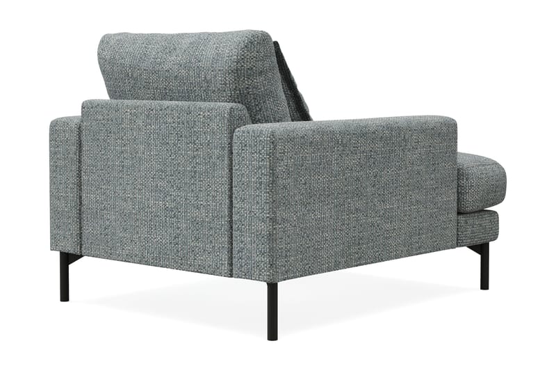 Menard Premium Nojatuoli Chenillellä - Harmaa/Sininen - Huonekalut - Tuoli & nojatuoli - Nojatuoli & lepotuoli