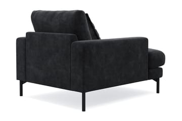 Menard Premium nojatuoli chenillestä - Trenza 01, Musta Chenille - Huonekalut - Tuoli & nojatuoli - Nojatuoli & lepotuoli
