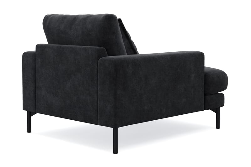Menard Premium nojatuoli chenillestä - Musta - Huonekalut - Tuoli & nojatuoli - Nojatuoli & lepotuoli