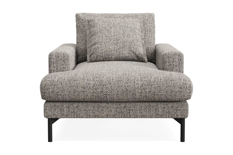 Menard Premium Nojatuoli Chenillellä - Harmaa - Huonekalut - Tuoli & nojatuoli - Nojatuoli & lepotuoli